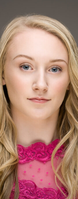 Abbie Brown, Scottish dancer, confidence, confident headshot, connection, dancer, dancer portfolio, head shot, headshot, performer headshot, spotlight headshot, spotlight profile image, strong headshot, studio headshot