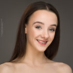 Ballet West Scotland, Becky Elsmore, confidence, confident headshot, connection, dancer, dancer headshot, female dancer, head shot, headshot, performer headshot, spotlight headshot, spotlight profile image, strong headshot, studio headshot