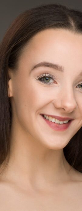 Ballet West Scotland, Becky Elsmore, confidence, confident headshot, connection, dancer, dancer headshot, female dancer, head shot, headshot, performer headshot, spotlight headshot, spotlight profile image, strong headshot, studio headshot