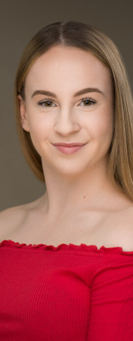 Ballet West Scotland, Caitlin Jones, confidence, confident headshot, connection, dancer, dancer headshot, head shot, headshot, performer headshot, spotlight headshot, spotlight profile image, strong headshot, studio headshot