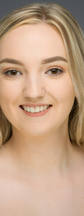 Celine Beveridge, Scottish dancer, confidence, confident headshot, connection, dancer, head shot, headshot, performer headshot, spotlight headshot, spotlight profile image, strong headshot, studio headshot