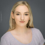Celine Beveridge, Scottish dancer, confidence, confident headshot, connection, dancer, head shot, headshot, performer headshot, spotlight headshot, spotlight profile image, strong headshot, studio headshot