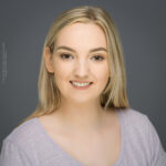 Celine Beveridge, confidence, confident headshot, connection, dancer, head shot, headshot, performer headshot, spotlight headshot, spotlight profile image, strong headshot, studio headshot