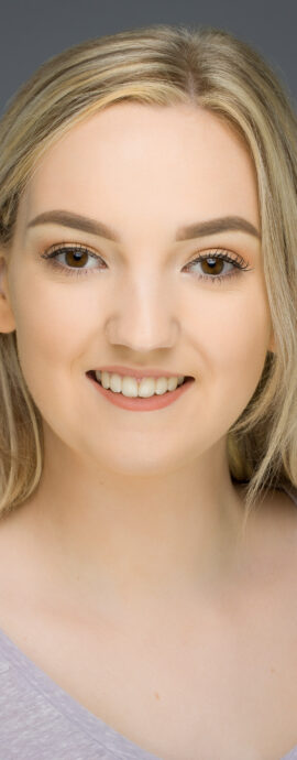 Celine Beveridge, confidence, confident headshot, connection, dancer, head shot, headshot, performer headshot, spotlight headshot, spotlight profile image, strong headshot, studio headshot
