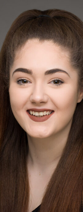 Elizabeth Gilmour, confidence, confident headshot, connection, dancer, dancer portfolio, head shot, headshot, performer headshot, spotlight headshot, spotlight profile image, strong headshot, studio headshot