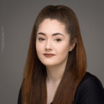 Elizabeth Gilmour, confidence, confident headshot, connection, dancer, dancer portfolio, head shot, headshot, performer headshot, spotlight headshot, spotlight profile image, strong headshot, studio headshot
