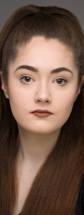 Elizabeth Gilmour, confidence, confident headshot, connection, dancer, dancer portfolio, head shot, headshot, performer headshot, spotlight headshot, spotlight profile image, strong headshot, studio headshot
