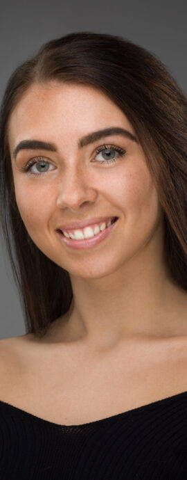 Dance For All, Elli Preece, confidence, confident headshot, connection, head shot, headshot, performer headshot, spotlight headshot, spotlight profile image, strong headshot, studio headshot