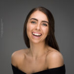Dance For All, Elli Preece, confidence, confident headshot, connection, head shot, headshot, performer headshot, spotlight headshot, spotlight profile image, strong headshot, studio headshot