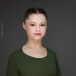 Errin Godwin-Whalley, confidence, confident headshot, connection, dancer, head shot, headshot, performer headshot, spotlight headshot, spotlight profile image, strong headshot, studio headshot