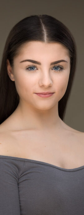 Ballet West Scotland, Francesca May Rees, confidence, confident headshot, connection, dancer, dancer headshot, head shot, headshot, performer headshot, spotlight headshot, spotlight profile image, strong headshot, studio headshot