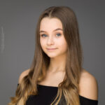 Ballet West Scotland, Freya Hatchett, confidence, confident headshot, connection, dancer, head shot, headshot, performer headshot, spotlight headshot, spotlight profile image, strong headshot, studio headshot
