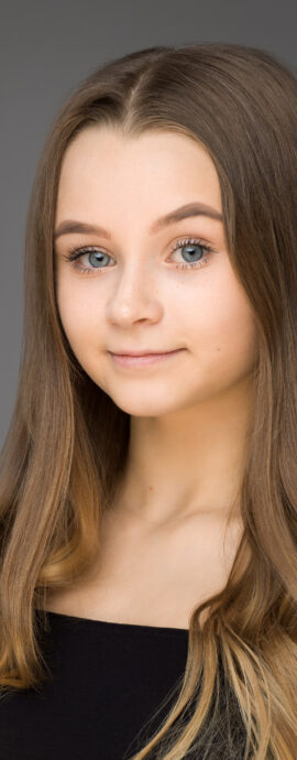 Ballet West Scotland, Freya Hatchett, confidence, confident headshot, connection, dancer, head shot, headshot, performer headshot, spotlight headshot, spotlight profile image, strong headshot, studio headshot