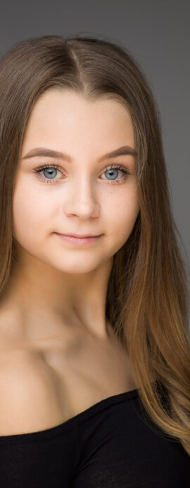 Ballet West Scotland, Freya Hatchett, confidence, confident headshot, connection, dancer, head shot, headshot, performer headshot, spotlight headshot, spotlight profile image, strong headshot, studio headshot, vocalist headshot