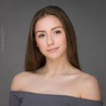 Ballet West Scotland, Hannah Tokely, confidence, confident headshot, connection, dancer, head shot, headshot, performer headshot, spotlight headshot, spotlight profile image, strong headshot, studio headshot
