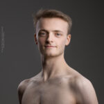 Ballet West Scotland, Henry Woods, confidence, confident headshot, connection, dancer, head shot, headshot, male dancer, performer headshot, spotlight headshot, spotlight profile image, strong headshot, studio headshot