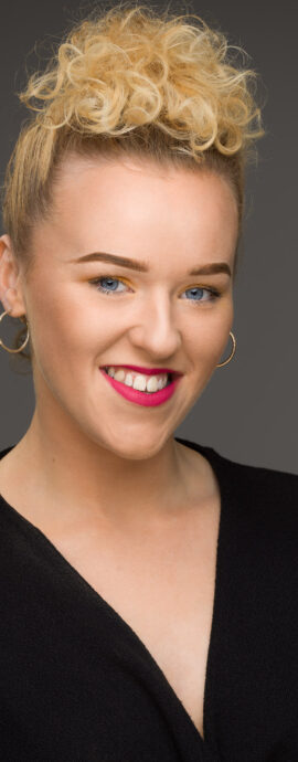 Holly Mac, SL Talent, actor headshot, confidence, confident headshot, connection, head shot, headshot, musical theatre performer, performer, performer headshot, singer, spotlight headshot, spotlight profile image, strong headshot, studio headshot, vocalist