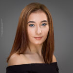 Katie MacFarlane, confidence, confident headshot, connection, dancer, head shot, headshot, performer headshot, spotlight headshot, spotlight profile image, strong headshot, studio headshot, vocalist headshot