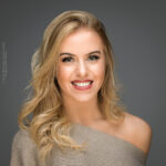 Laura McLellan, confidence, confident headshot, connection, dancer, head shot, headshot, performer headshot, spotlight headshot, spotlight profile image, strong headshot, studio headshot