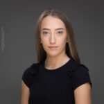 Laura Rennie, confidence, confident headshot, connection, dancer, dancer portfolio, head shot, headshot, performer headshot, spotlight headshot, spotlight profile image, strong headshot, studio headshot