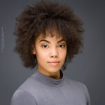 JazzArtUK, Mia Musakambeva, Scottish dancer, confidence, confident headshot, connection, dancer, dancer portfolio, head shot, headshot, performer headshot, spotlight headshot, spotlight profile image, strong headshot, studio headshot