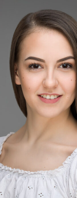 Morgan Porter, confidence, confident headshot, connection, head shot, headshot, performer headshot, spotlight headshot, spotlight profile image, strong headshot, studio headshot