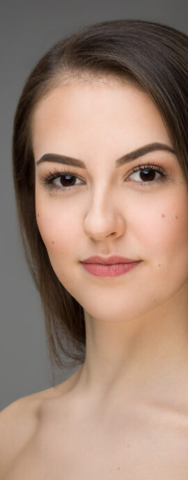 Morgan Porter, confidence, confident headshot, connection, head shot, headshot, performer headshot, spotlight headshot, spotlight profile image, strong headshot, studio headshot