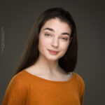 Ballet West Scotland, Nancy Reid, confidence, confident headshot, connection, dancer, head shot, headshot, performer headshot, spotlight headshot, spotlight profile image, strong headshot, studio headshot