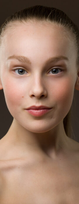 Scottish dancer, Serena McCall, ballerina, ballet dancer, confidence, confident headshot, connection, dancer, dancer portfolio, head shot, headshot, performer headshot, spotlight headshot, spotlight profile image, strong headshot, studio headshot