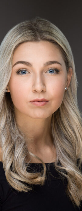 Dance For All, Scottish dancer, Shannen Caw, confidence, confident headshot, connection, dancer, head shot, headshot, performer headshot, spotlight headshot, spotlight profile image, strong headshot, studio headshot