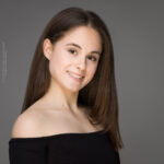 Ballet West Scotland, Sofia Pollini, confidence, confident headshot, connection, dancer, head shot, headshot, performer headshot, spotlight headshot, spotlight profile image, strong headshot, studio headshot