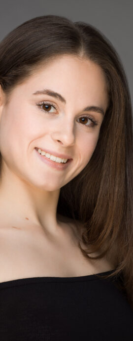 Ballet West Scotland, Sofia Pollini, confidence, confident headshot, connection, dancer, head shot, headshot, performer headshot, spotlight headshot, spotlight profile image, strong headshot, studio headshot