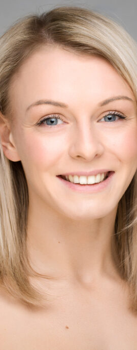 Scottish dancer, Sophie Donald, confidence, confident headshot, connection, dancer, dancer portfolio, head shot, headshot, performer headshot, spotlight headshot, spotlight profile image, strong headshot, studio headshot