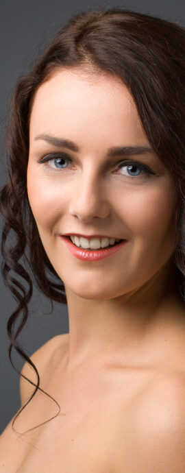 Scottish dancer, Sophie Harrison, The MGA Academy of Performing Arts, confidence, confident headshot, connection, dancer, dancer portfolio, head shot, headshot, performer headshot, spotlight headshot, spotlight profile image, strong headshot, studio headshot