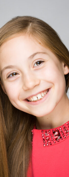 Aimee McDonagh, SL Talent, actor headshot, child actor headshot, child dancer headshot, childrens headshot, head shot, headshot, kids headshot, performer headshot, spotlight profile image, strong headshot, studio headshot