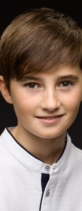 actor headshot, child actor headshot, child dancer headshot, childrens headshot, head shot, headshot, kids headshot, performer headshot, spotlight profile image, strong headshot, studio headshot