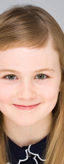 Cara Macleod, Stage Skool, actor headshot, child actor headshot, child dancer headshot, childrens headshot, head shot, headshot, kids headshot, performer headshot, spotlight profile image, strong headshot, studio headshot