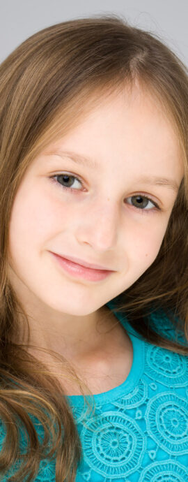Holly Grace Stevens, Stage Skool, actor headshot, child actor headshot, child dancer headshot, childrens headshot, head shot, headshot, kids headshot, performer headshot, spotlight profile image, strong headshot, studio headshot