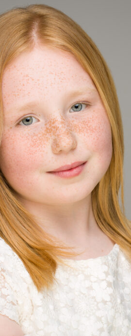 Katie Clements, SL Talent Kids, Stage Skool, actor headshot, child actor headshot, child dancer headshot, childrens headshot, female headshot, head shot, headshot, kids headshot, performer headshot, spotlight profile image, strong headshot, studio headshot