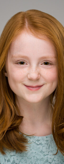 Kiera Laing, SL Talent Kids, actor headshot, child actor headshot, child dancer headshot, child portrait, childrens headshot, head shot, headshot, kids headshot, performer headshot, spotlight profile image, strong headshot, studio headshot