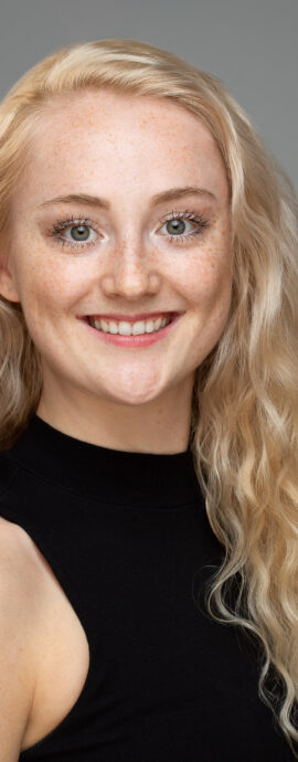Dance For All, Scottish dancer, Sophe Archer, beautiful, beauty, confidence, confident headshot, connection, dancer, female portrait, head and shoulders, head shot, headshot, performer headshot, portrait, spotlight headshot, spotlight profile image, strong headshot, studio, studio headshot, woman